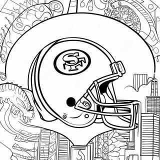 Pagina Da Colorare Logo Dei San Francisco 49ers 11867-9716