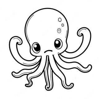 Pagina Da Colorare Del Logo Di Squid Game 11917-9755