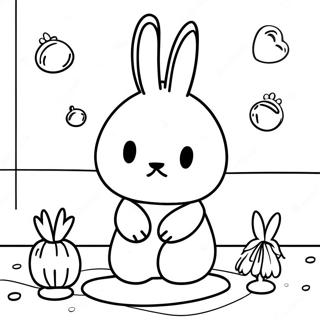 Pagina Da Colorare Di Miffy 11927-9762