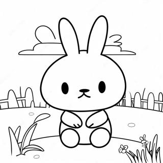 Pagina Da Colorare Di Miffy 11927-9763