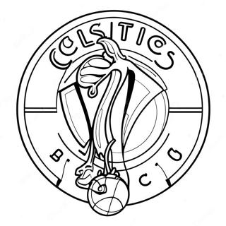 Pagina Da Colorare Del Logo Dei Celtics 11977-9803