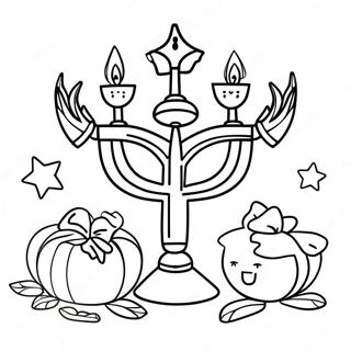 Carina Hanukkah Pagine Da Colorare