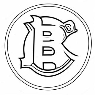 Pagina Da Colorare Del Logo Dei Bruins 12007-9827