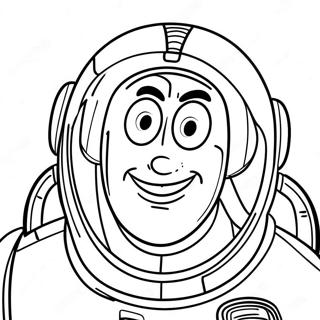 Pagina Da Colorare Di Buzz Lightyear Nello Spazio 1222-977