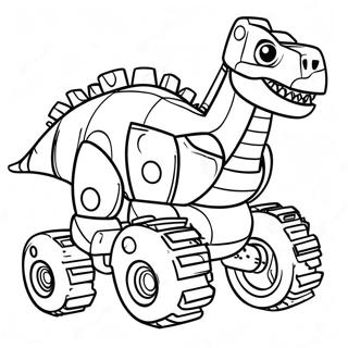 Pagina Da Colorare Di Dinotrux 12297-10234