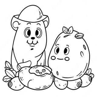 Pagina Da Colorare Di Chip E Potato 12347-10100