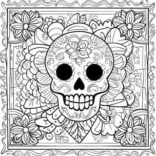 Pagina Da Colorare Del Papel Picado 12867-10694