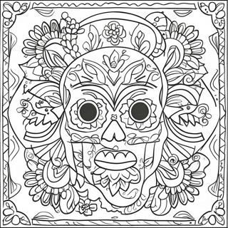 Pagina Da Colorare Del Papel Picado 12867-10695