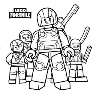 Pagina Da Colorare Dei Personaggi Lego Fortnite 13067-10856