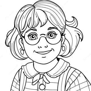 Pagina Da Colorare Di Junie B Jones 13227-10983