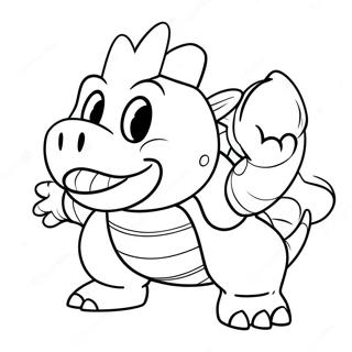 Pagina Da Colorare Di Bowser Jr 13267-11015