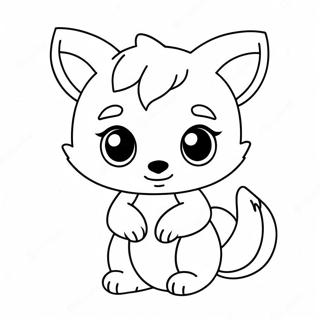 Pagina Da Colorare Di Animali Chibi 13568-11246