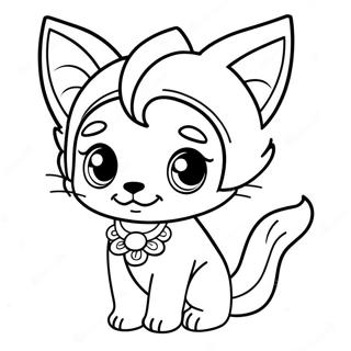 Pagina Da Colorare Di Animali Chibi 13568-11247