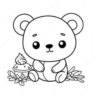 Pagina Da Colorare Rilakkuma 13658-11320