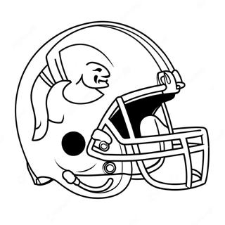 Pagina Da Colorare Logo Del Football Del Michigan 13668-11326