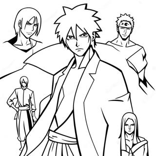 Pagina Da Colorare Personaggi Anime Di Bleach 14118-11694