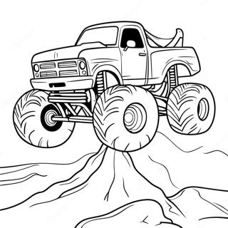 Pagina Da Colorare Monster Truck Racing 14300-11835