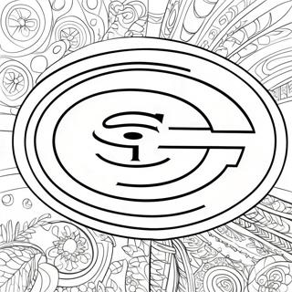 Pagina Da Colorare Logo 49ers 1451-1159