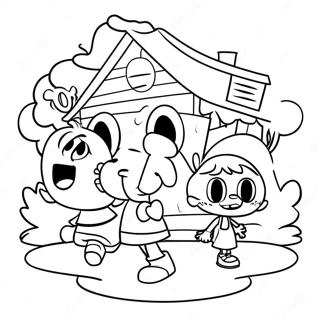 Pagina Da Colorare Loud House 1471-1176