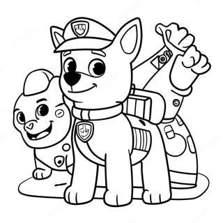 Pagina Da Colorare Dellavventura Della Liberty Paw Patrol 14860-12281