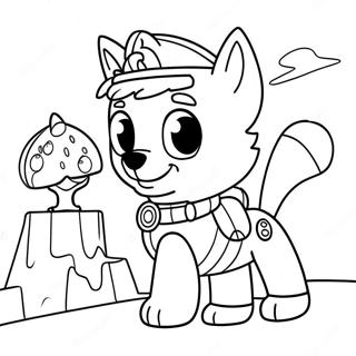 Pagina Da Colorare Dellavventura Della Liberty Paw Patrol 14860-12282