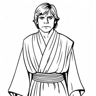 Pagina Da Colorare Luke Skywalker In Abiti Jedi 15000-12410