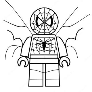 Spiderman Lego Pagine Da Colorare