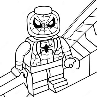 Pagina Da Colorare Di Spiderman Lego 15259-12614