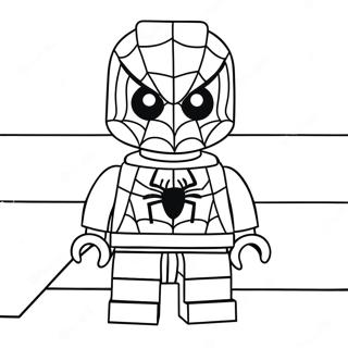 Pagina Da Colorare Di Spiderman Lego 15259-12616