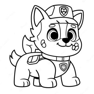 Pagina Da Colorare Di Everest Della Paw Patrol 15309-12823