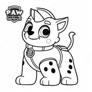 Pagina Da Colorare Di Everest Della Paw Patrol 15309-12966