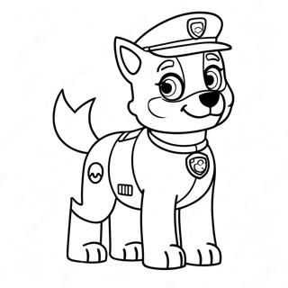 Pagina Da Colorare Dellavventura Di Everest Della Paw Patrol 15310 12972