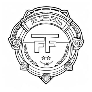 Pagina Da Colorare Del Logo Ffa 16001-13511