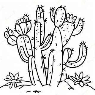 Pagina Da Colorare Cactus Colorati Dellarizona 16282-13737