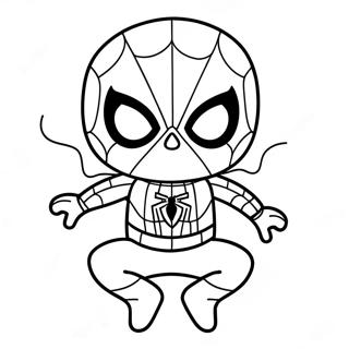 Pagina Da Colorare Del Baby Spiderman 16382-13805