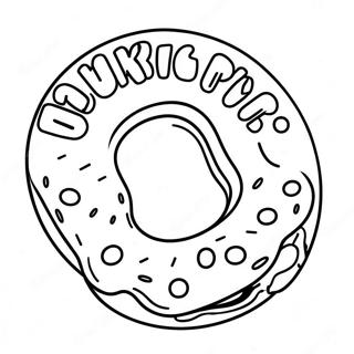 Dunkin Donuts Pagine Da Colorare