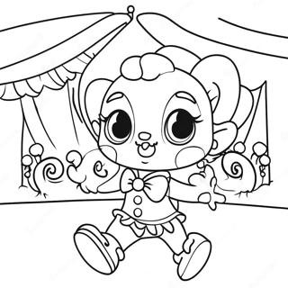 Pagina Da Colorare Circus Baby In Azione 16843-14185