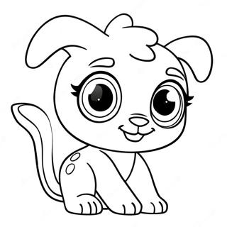 Pagina Da Colorare Littlest Pet Shop 16972-14288