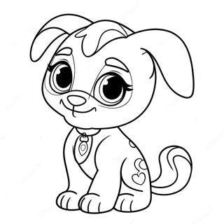 Pagina Da Colorare Cucciolo Adorabile Di Littlest Pet Shop 16973-14291