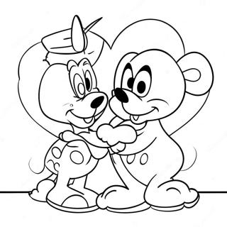 Pagina Da Colorare Disney Per San Valentino 17013-14310