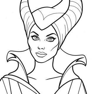 Malefica Pagine Da Colorare