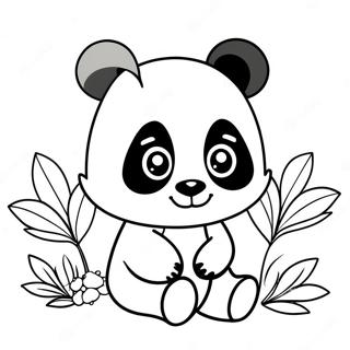 Pagina Da Colorare Mimi Panda 17213-14472