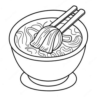 Ramen Pagine Da Colorare