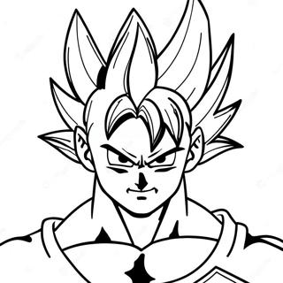 Vegito Pagine Da Colorare