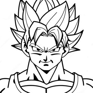 Pagina Da Colorare Di Vegito In Forma Super Saiyan 17786-14914