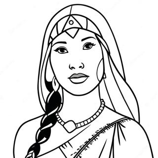 Pocahontas Pagine Da Colorare