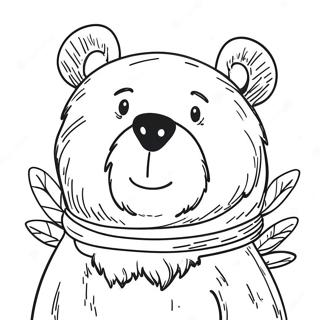 Pagina Da Colorare Di Hey Bear 17985-15071