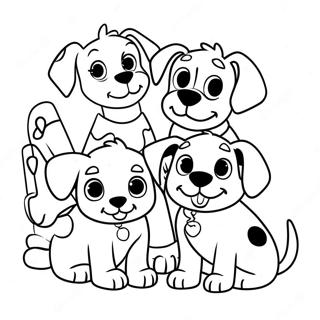 Cuccioli Amici Da 101 Dalmatians Pagina Da Colorare 18116-15178