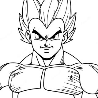 Vegeta Pagine Da Colorare