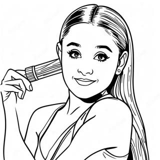 Ariana Grande Pagine Da Colorare